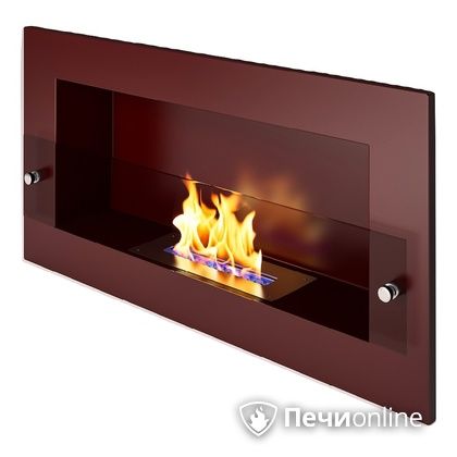 Биокамин ЭкоЛайф Window Glass black burgundy Арома в Иркутске